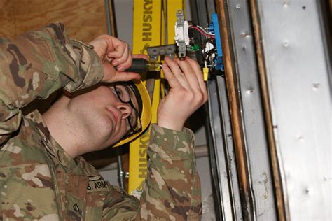 army reserve erecting electric box with 6|I’m going to admit reserves as a 12R (interior electrician  .